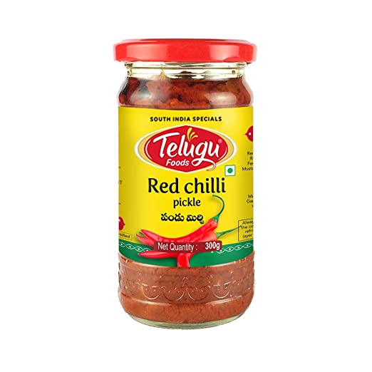 Telugu Red Chilli Pickle MirchiMasalay