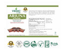 The Nutrition Facts of Vedic Arjuna Powder 