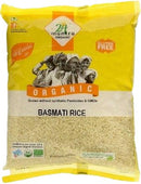 24 Mantra Organic Basmati White Rice Large MirchiMasalay