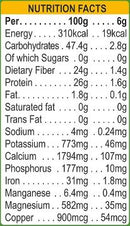 The Nutrition Facts of 24 Mantra Organic Moringa Powder 