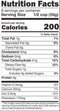 The Nutrition Facts of 24 Mantra Organic Roasted Vermicelli