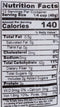 The Nutrition Facts of 24 mantra Organic Thin Poha Red 