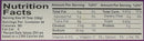The Nutrition Facts of Ahmed Raspberry Jelly Crystals ITU Grocers Inc.