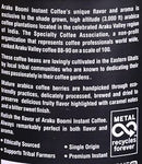 The Nutrition Facts of Araku Boomi Instant Coffee Large 