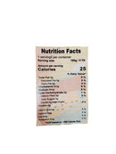 The Nutrition Facts of Asli Gundruk Dried Vegetable Leaves 