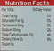The Nutrition Facts of Badshah Kamal Tea Masala 