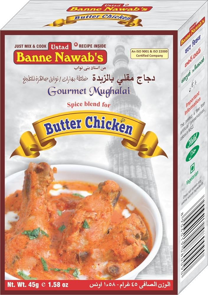 Banne Nawab's Butter Chicken Masala MirchiMasalay