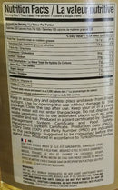 The Nutrition Facts of Brio 100% Pure Sunflower Oil 