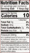 The Nutrition Facts of Cafe Legal Cafe De Olla Ground Coffee 