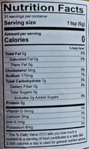 The Nutrition Facts of Ching's Green Chilli Sauce 