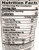 The Nutrition Facts of Ching's Dark Soy Sauce Large Fresh Farms