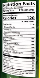 The Nutrition Facts of Ciuti 100% Extra Virgin Olive Oil