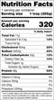 The Nutrition Facts of Deep Chicken Curry 