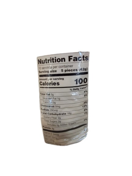 The Nutrition Facts of Deep Cocktail Samosa Chana Dal (50pcs) 