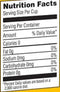 The Nutrition Facts of This is the Nutrition of Eastern Vital Tea (100 T-Bags).