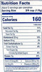 The Nutrition Facts of Fage FAGE Total 5% Large