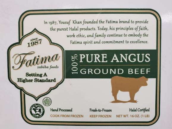 Fatima Zabiha Pure Angus Ground Beef | MirchiMasalay