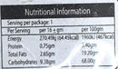 The Nutrition Facts of GOGO Pan Masala