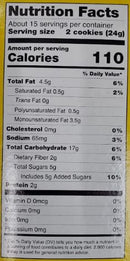 The Nutrition Facts of Gullon Digestive Muesli Biscuits 