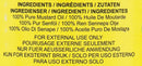 The Nutrition Facts of KTC Pure Mustard Oil