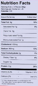 The Nutrition Facts of K&N Chicken Kofta Kabab 