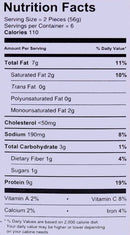 The Nutrition Facts of K&N Chicken Kofta 