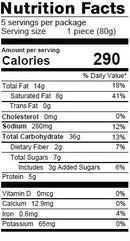 The Nutrition Facts of Kawan Chilli & Garlic Paratha (5pcs) 