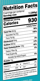 The Nutrition Facts of Lahori Delight Sheermal (3pcs) 
