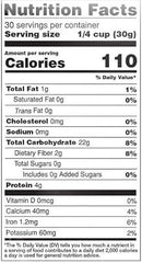 The Nutrition Facts of Laxmi Bajri Flour