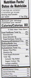 The Nutrition Facts of Laziza Pineapple Jelly 