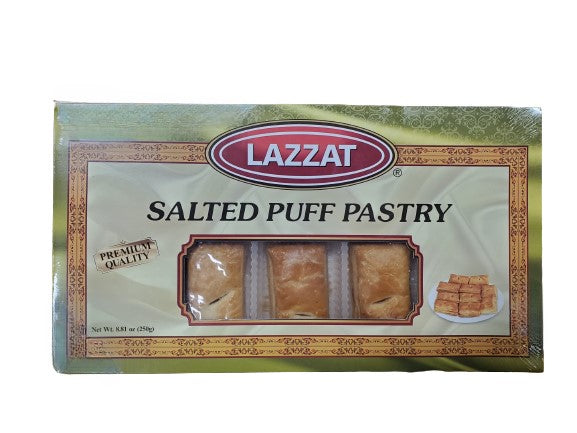 Lazzat Salted Puff Pastry MirchiMasalay