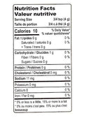 The Nutrition Facts of MDH Dal Makhani Masala 