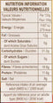 The Nutrition Facts of MDH R- Pure Pav Bhaji Masala 