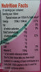 The Nutrition Facts of Meraj Lychee Drink Large 