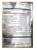 The Nutrition Facts of Mezban Whole Wheat Value Pack Paratha 