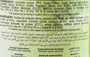 The Nutrition Facts of Mitchell's Coriander Chutney ITU Grocers Inc.