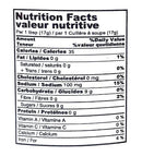 The Nutrition Facts of Mitchell's Peri Peri Medium Sauce ITU Grocers Inc.