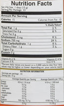 The Nutrition Facts of Mother's Recipe  Lime Pickle (Hot) 