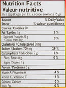 The Nutrition Facts of Mother's Recipe Mango & Chilli Pickle 