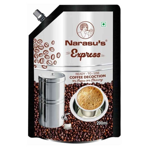 Narasu's Express RTE Coffee Decoction MirchiMasalay