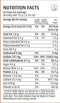 The Nutrition Facts of Nirapara Garam Masala 