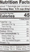 The Nutrition Facts of Patak's Mild Curry Simmer Sauce 