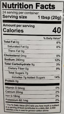 The Nutrition Facts of Patel's Fresh Kitchen Masala Ketchup 