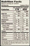 The Nutrition Facts of Perugina Dark Chocolate 51%