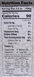 The Nutrition Facts of Priyems Adai  Batter 
