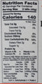 The Nutrition Facts of Priyems Certified Organic Idli-Dosa Batter 