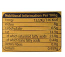 The Nutrition Facts of Puck Cheddar Cream Cheese 