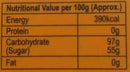 The Nutrition Facts of Pulse Candy Triple Twist