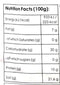 The Nutrition Facts of RM Paneer Makhanwala Spice - No Onion or Garlic 