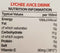 The Nutrition Facts of Rubicon Lychee Juice Drink